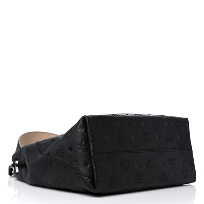 MCM Calfskin Ottomar Large Klara Hobo Black 3 of 8