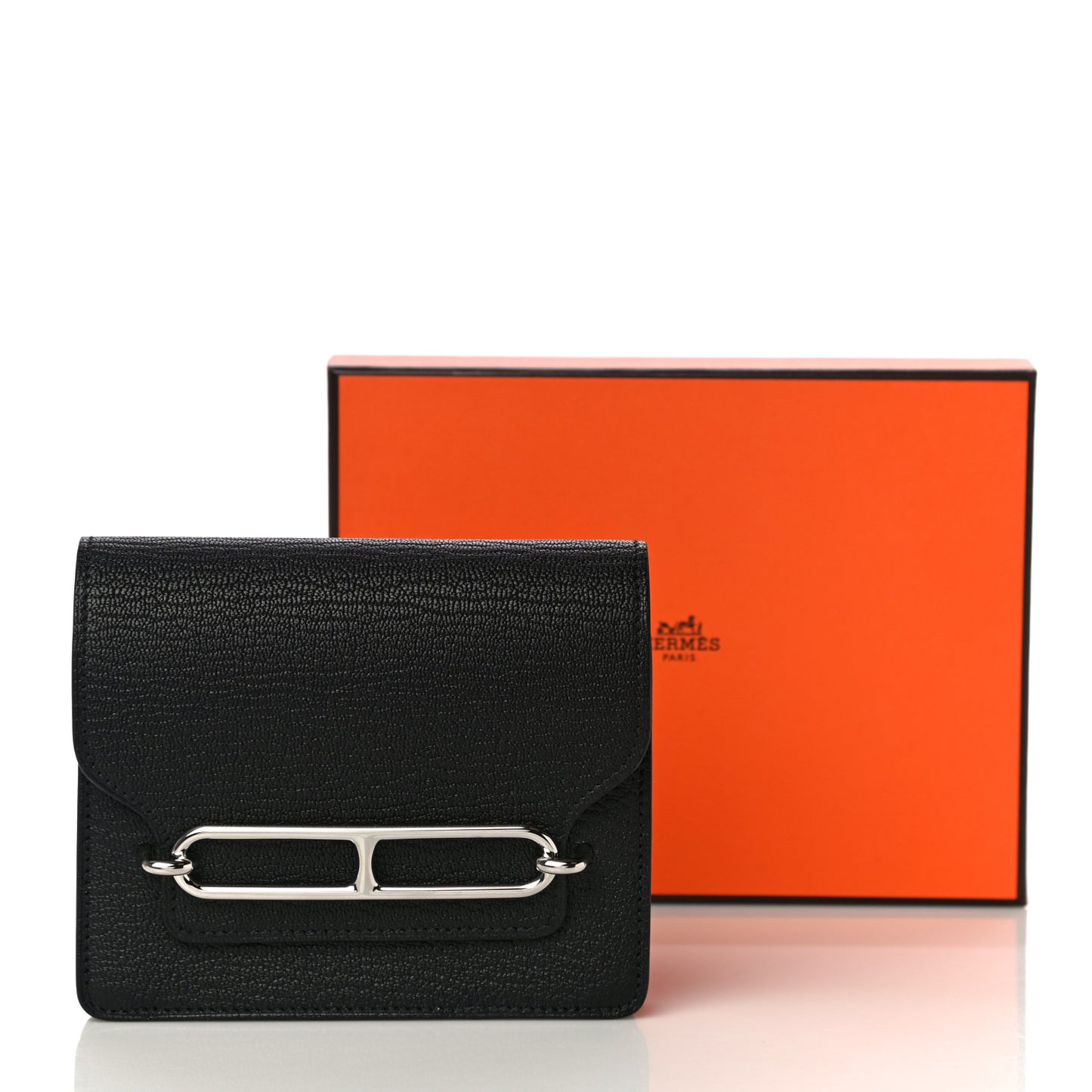 Chevre Mysore Roulis Slim Wallet Black