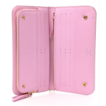 Louis Vuitton Monogram Multicolor Insolite Wallet White Litchi 5 of 8