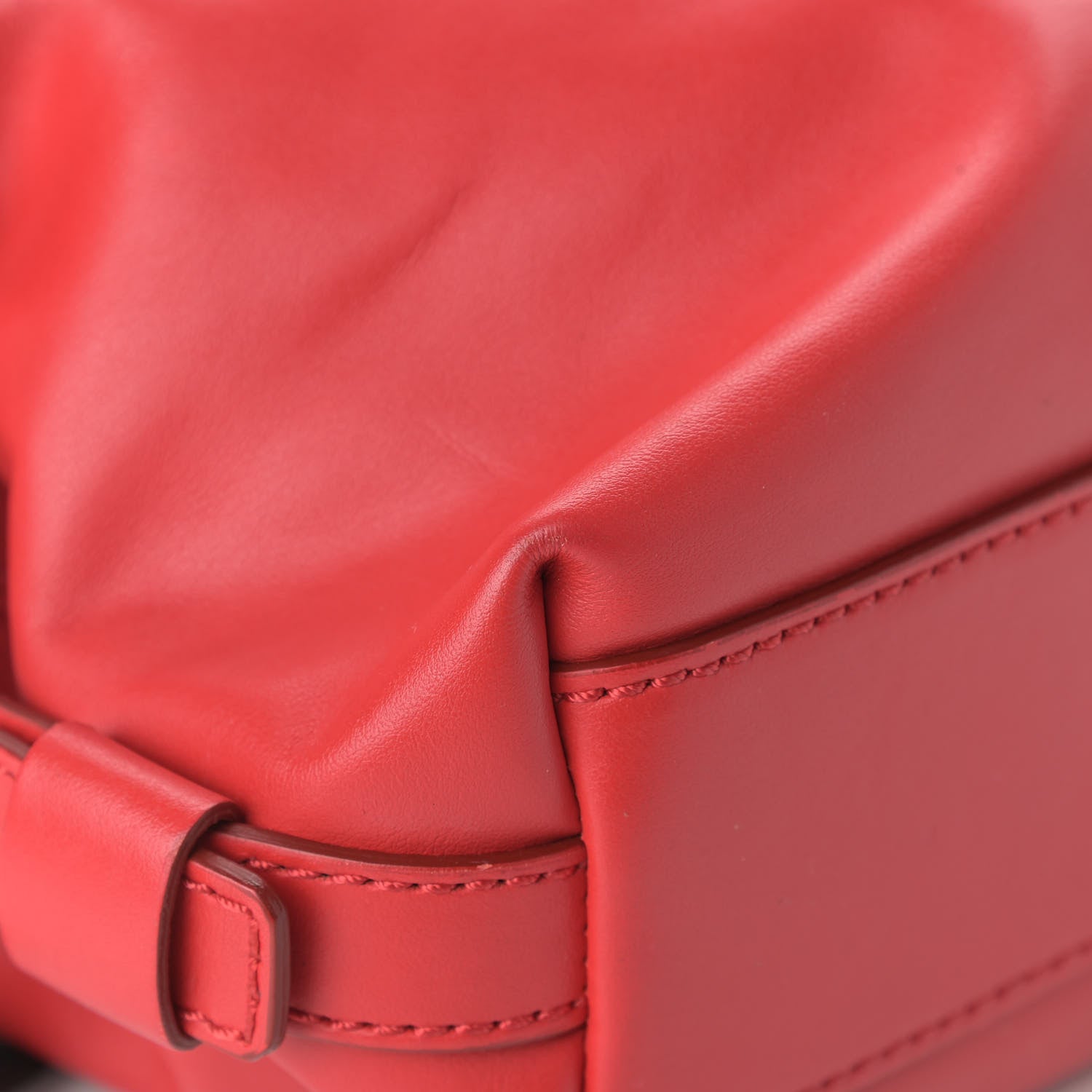 Givenchy Calfskin Micro Nightingale Logo Strap Red 8 of 13