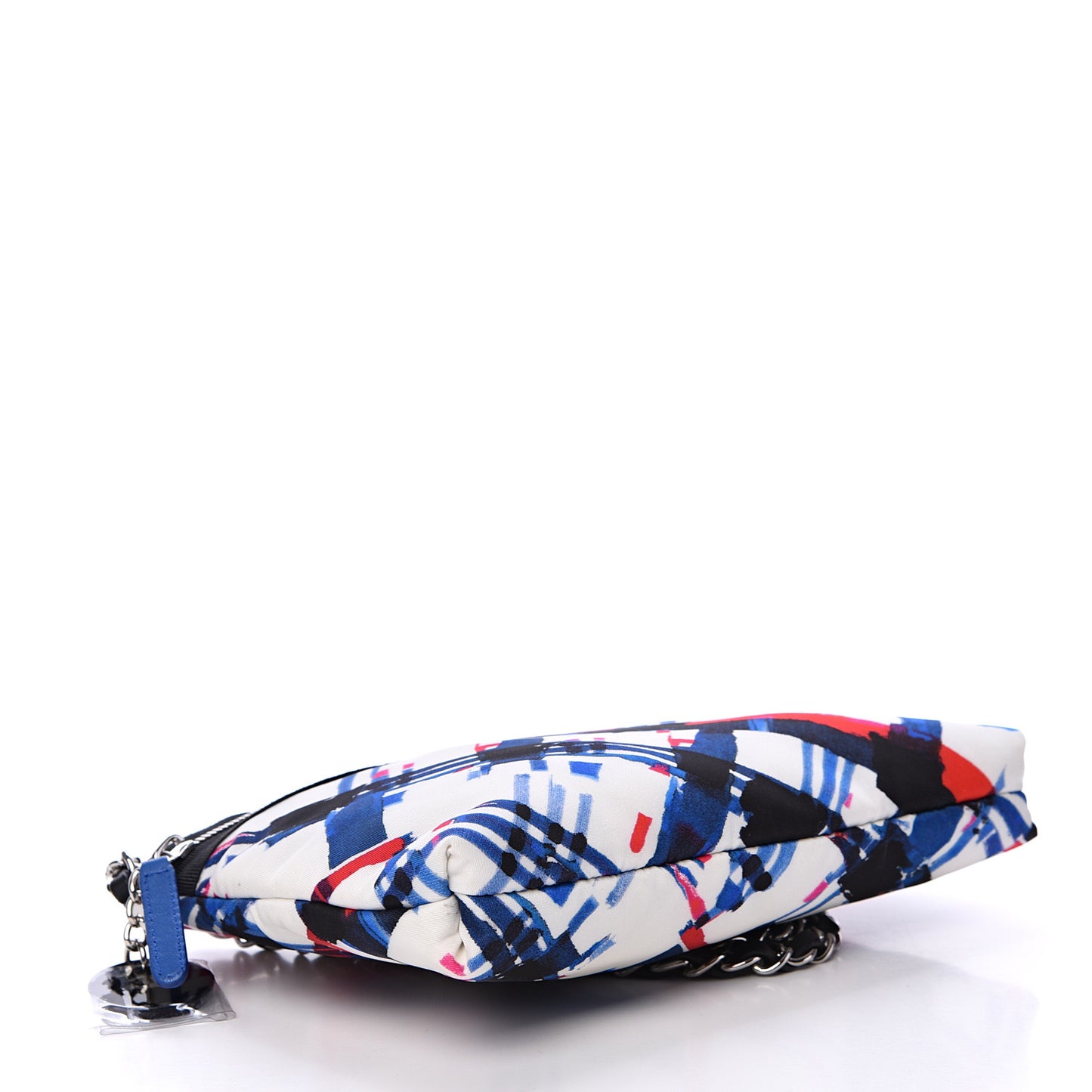Canvas Printed Airline Crossbody Bag Multicolor