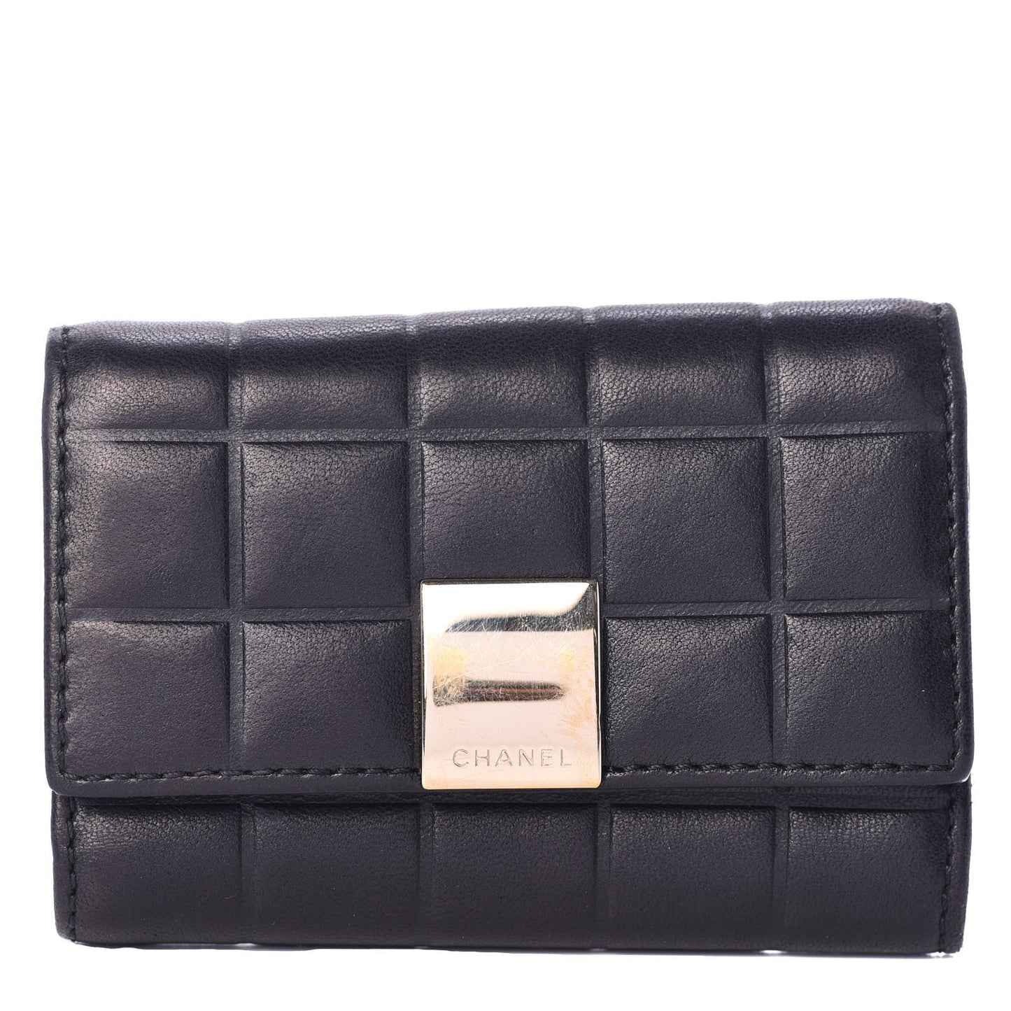 Lambskin Chocolate Bar 6 Key Holder Blue