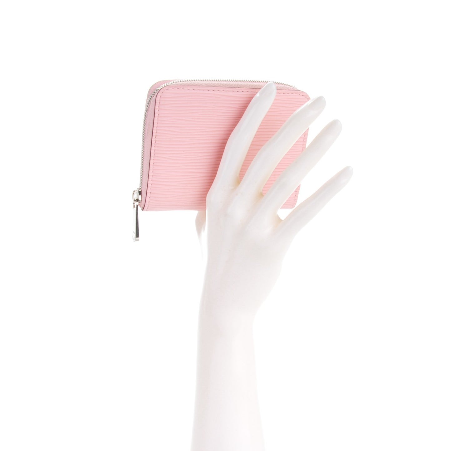 Epi Zippy Coin Purse Rose Ballerine