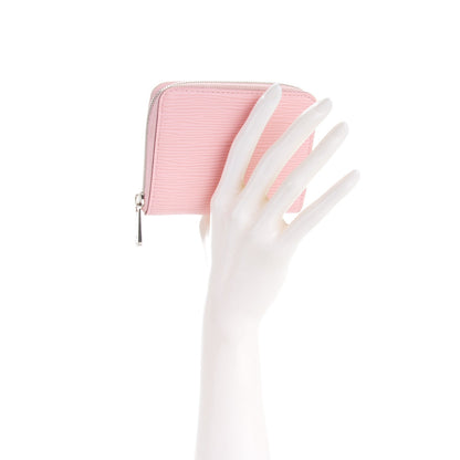 Louis Vuitton Epi Zippy Coin Purse Rose Ballerine 2 of 7