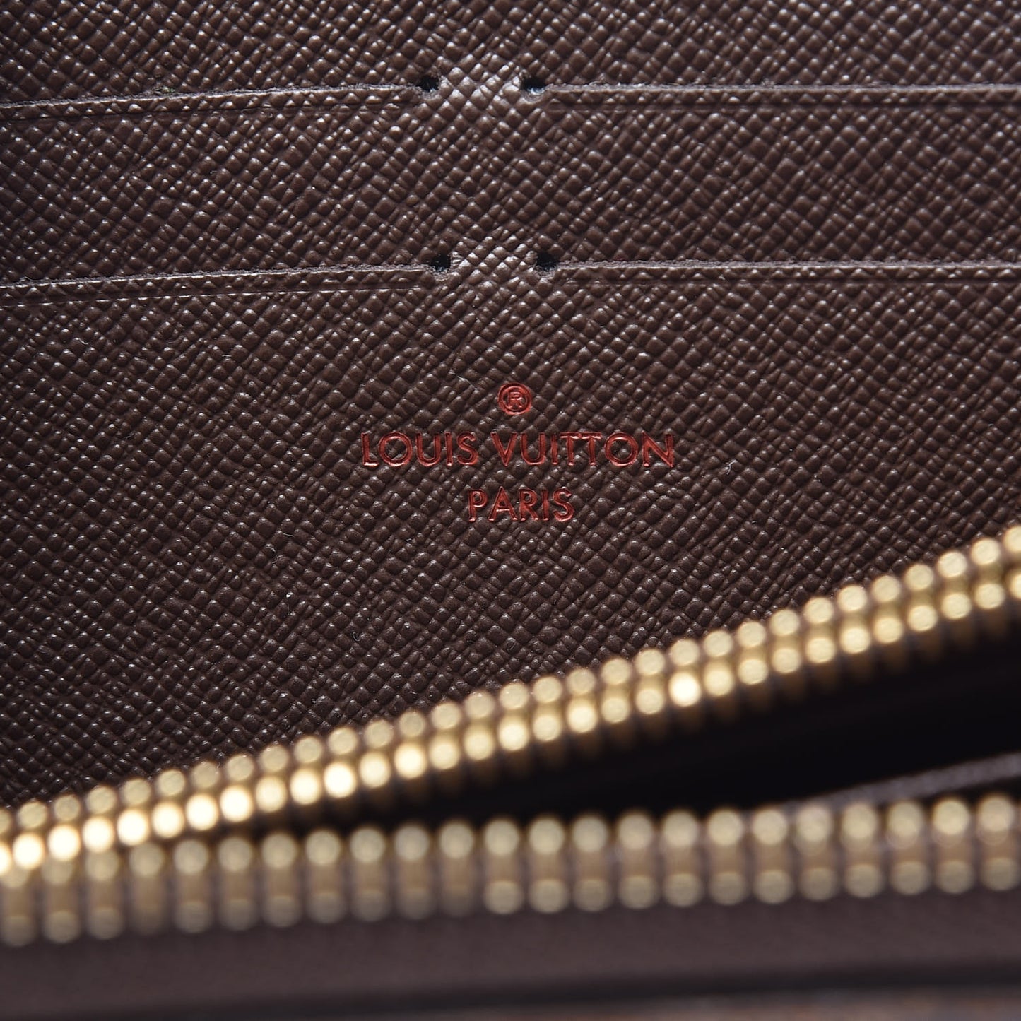 Damier Ebene Zippy Wallet