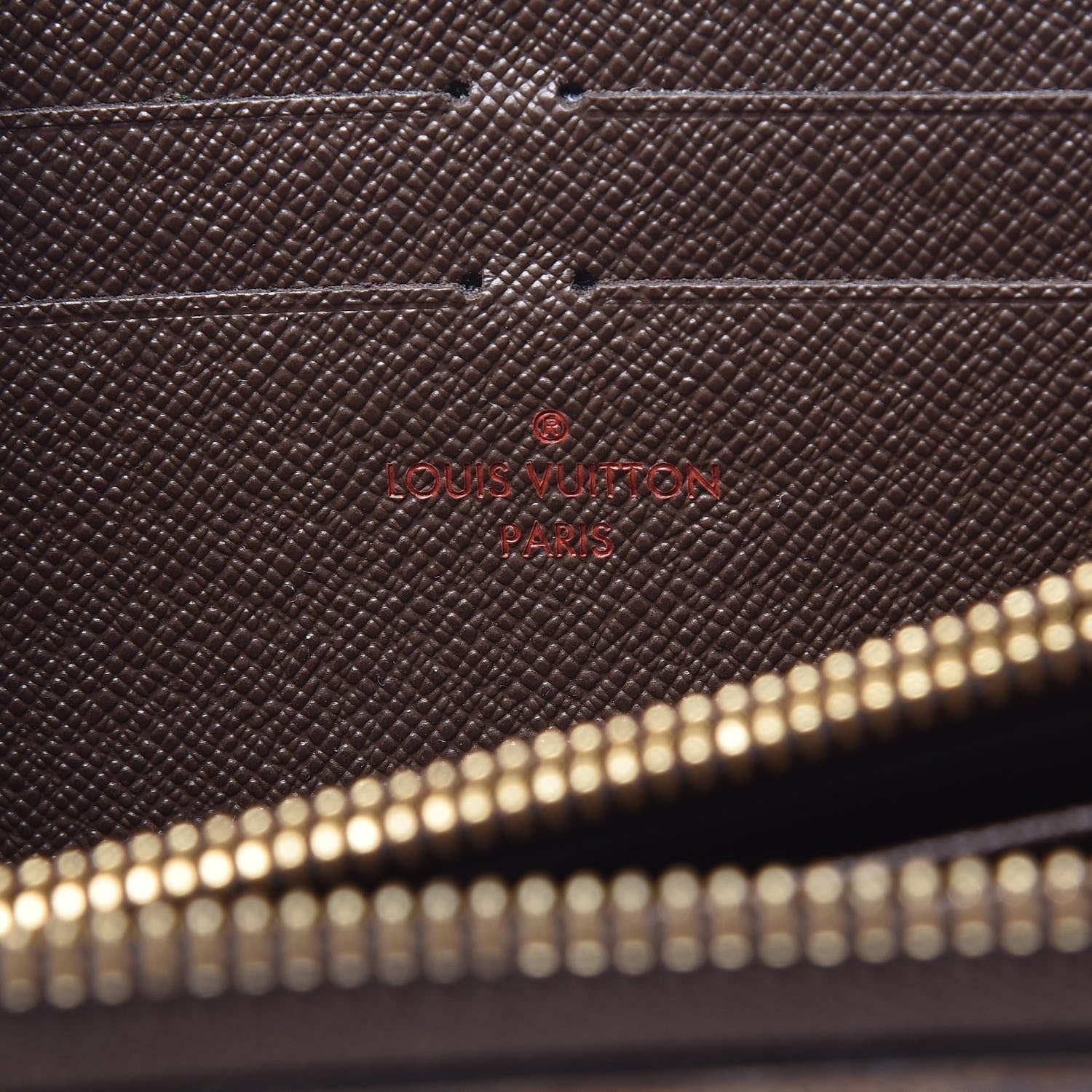 Louis Vuitton Damier Ebene Zippy Wallet 7 of 8