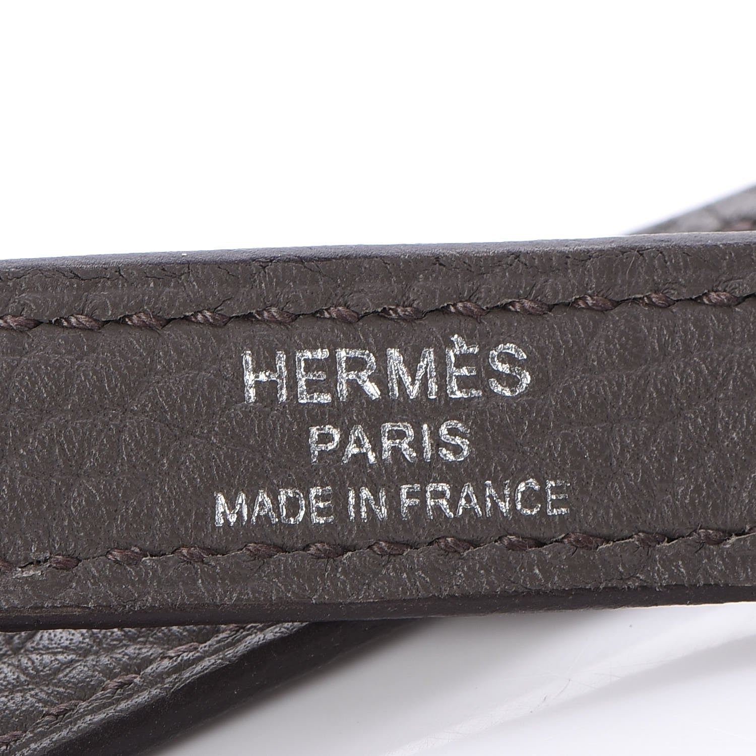 Hermes Taurillon Clemence Kelly Retourne 32 Etain 24 of 33