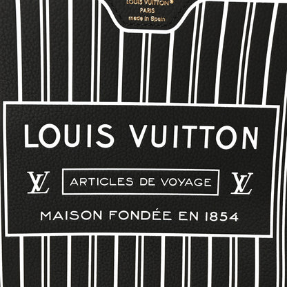 Louis Vuitton Monogram Calfskin Neo Neverfull Inside Out MM Black 8 of 11