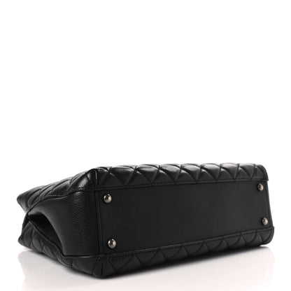Chanel Caviar Quilted City Shopping Tote Black 4 of 12