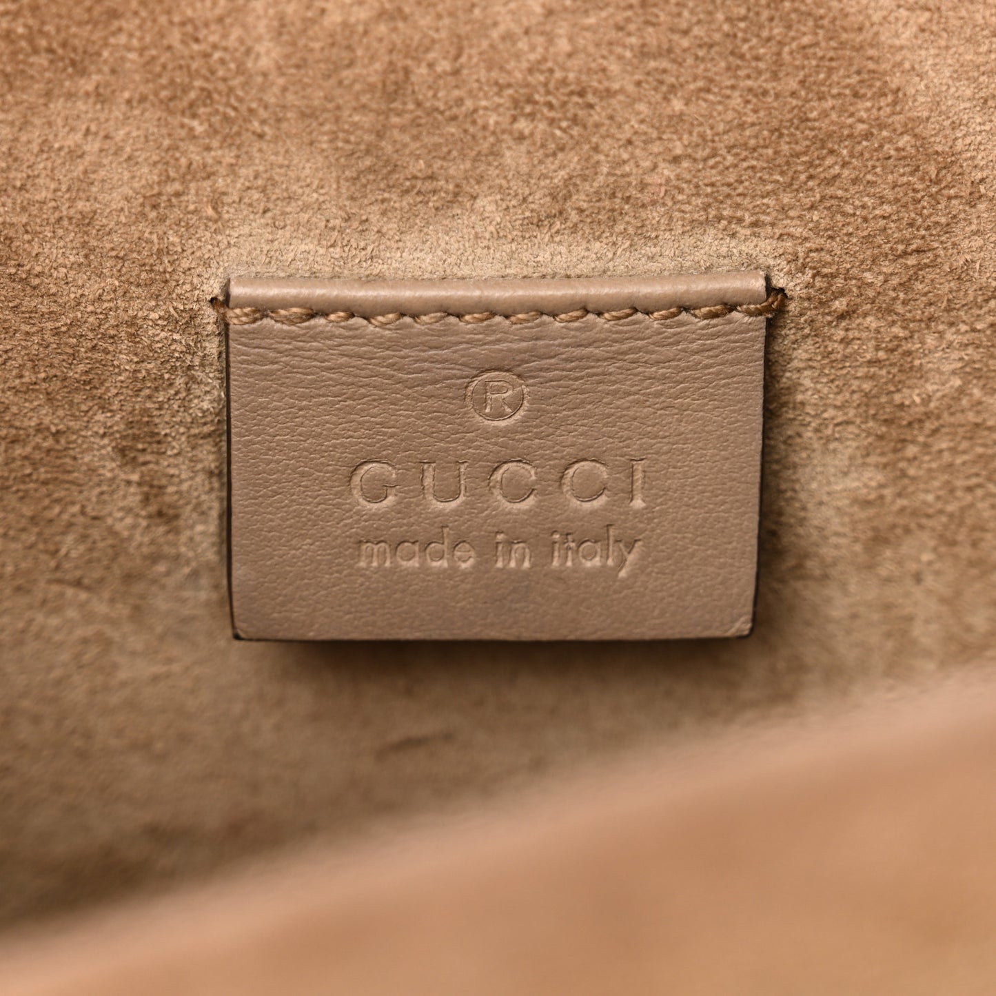 GG Supreme Monogram Mini Dionysus Shoulder Bag Taupe