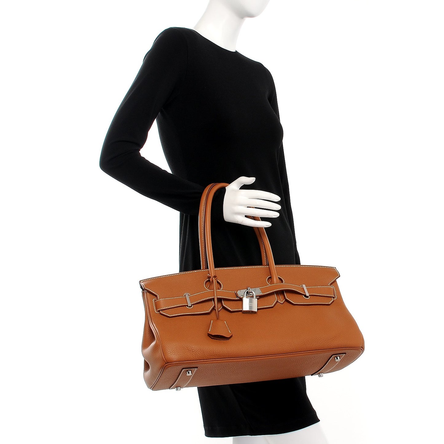 Togo JPG Shoulder Birkin II 42 Gold
