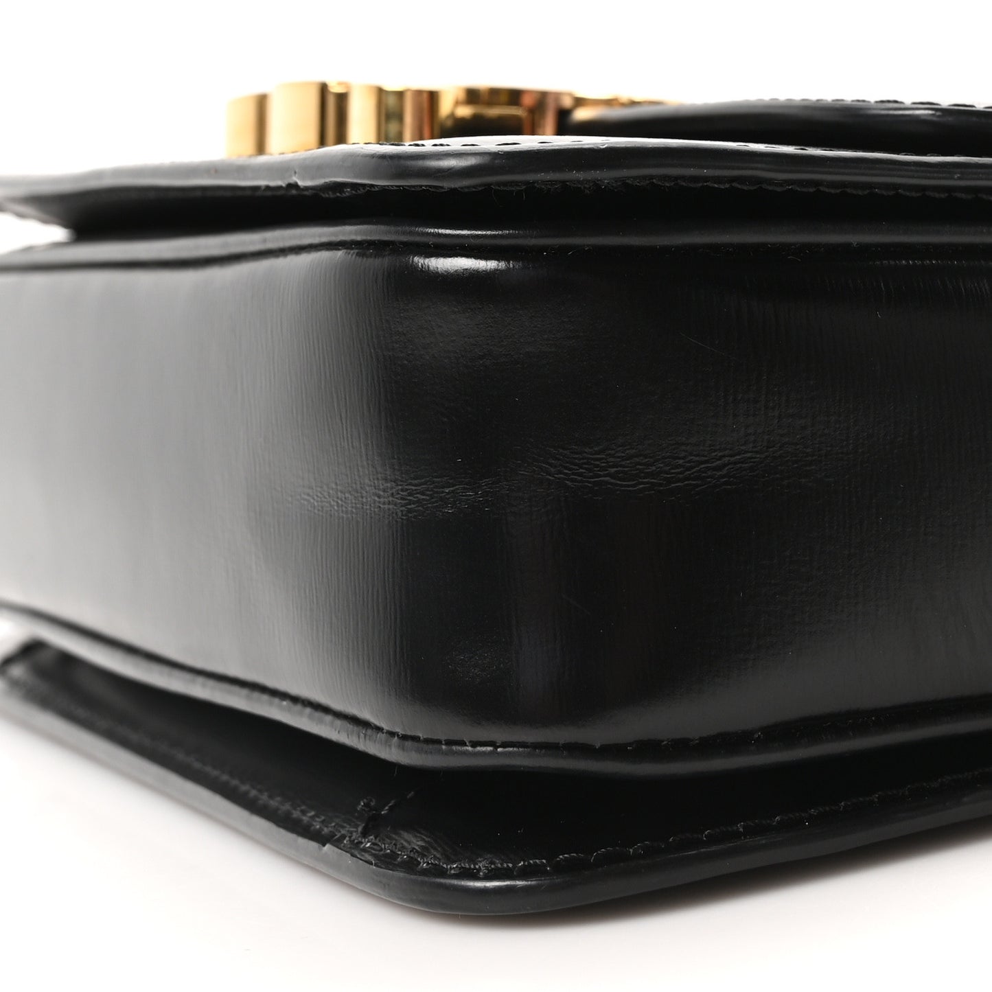 Shiny Calfskin Teen Triomphe Black