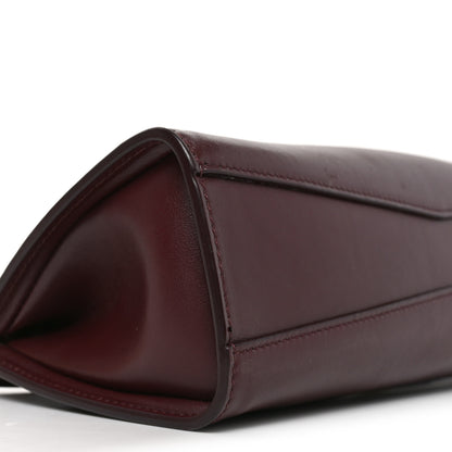 Alaia Calfskin Le Click East West Bag Rouge Grenat 8 of 9