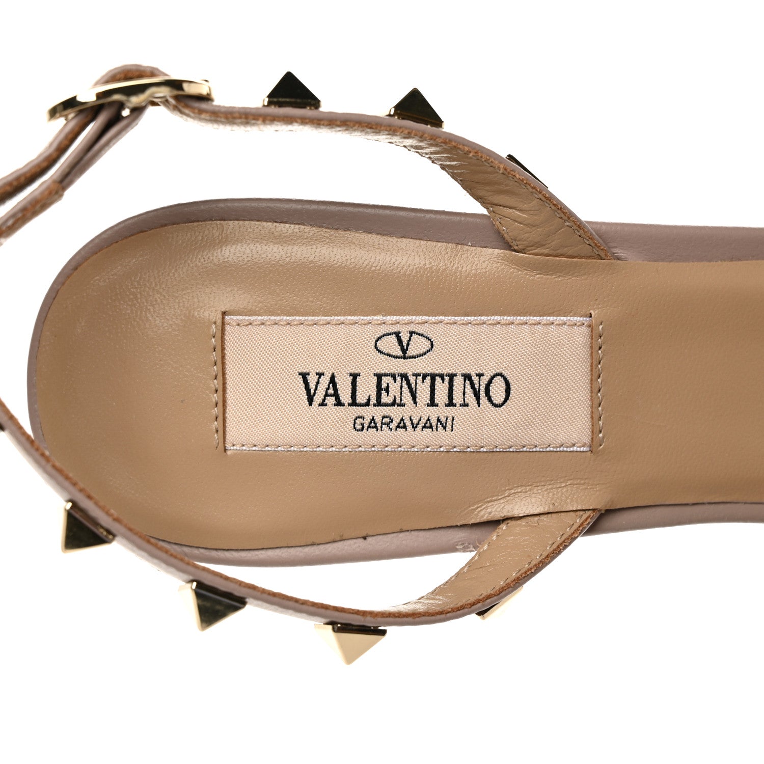 Valentino Garavani Calfskin Nappa Rockstud Slingback 60mm Pumps 36.5 Black Poudre 7 of 7