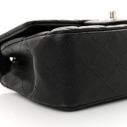 Chanel Caviar Quilted Mini Rectangular Flap Black 9 of 12