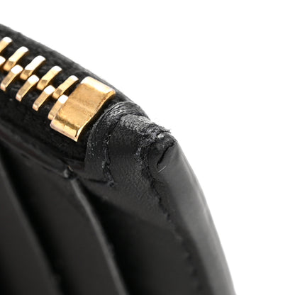 Saint Laurent Calfskin 5 Fragments Zip Pouch Card Holder Black 18 of 18