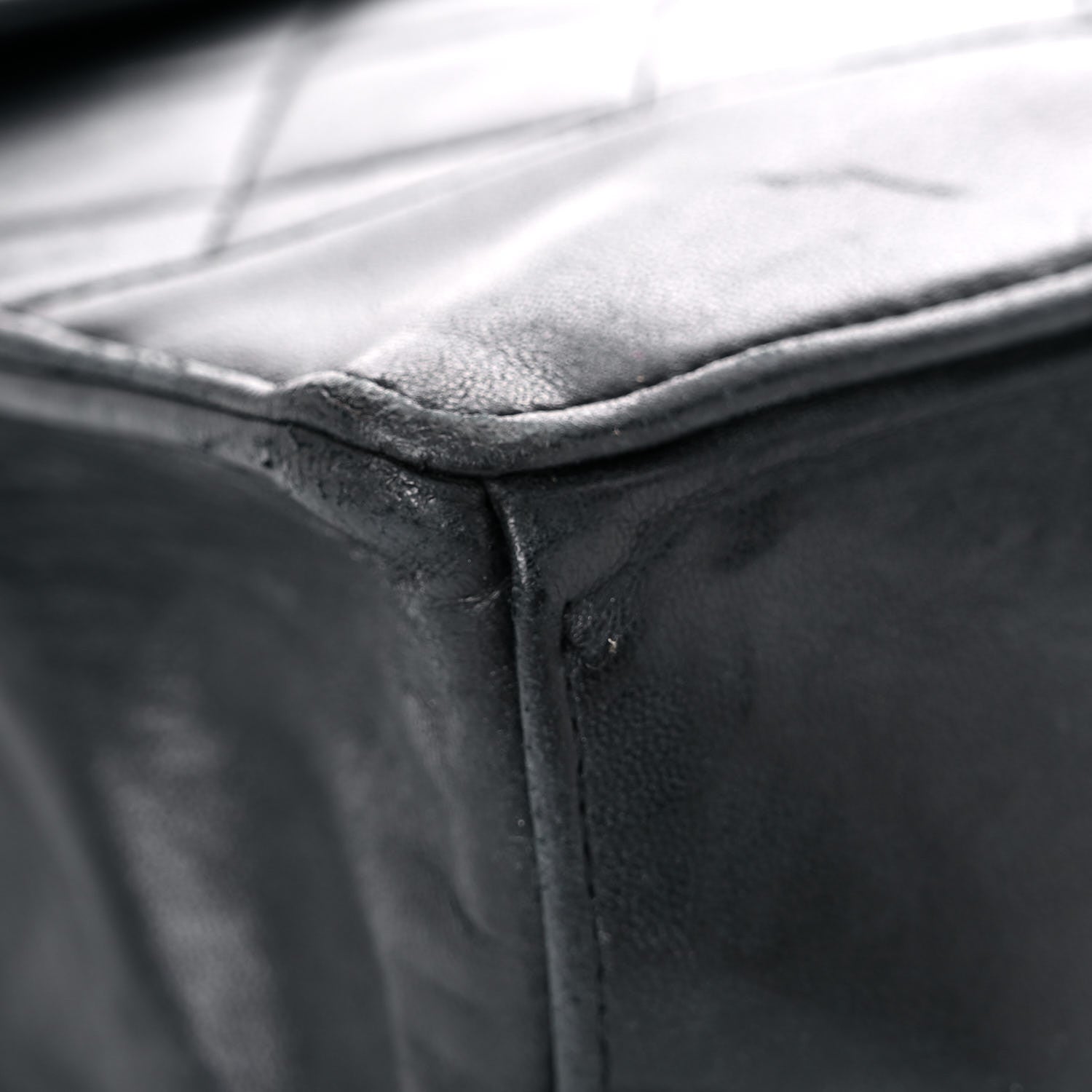 Chanel Lambskin Quilted Reissue Flap Black 8 of 25