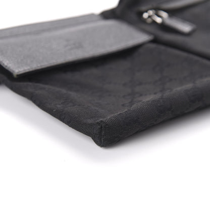 Gucci GG Monogram Double Pocket Belt Bag Black 6 of 11