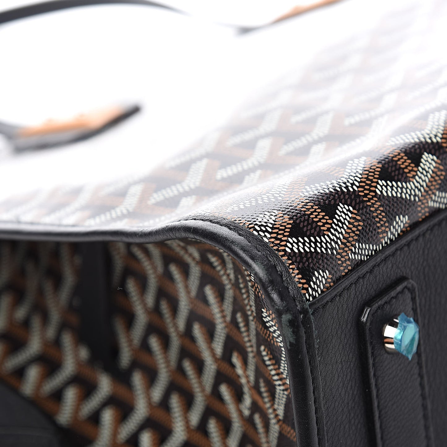 Goyardine Marquises Tote Black
