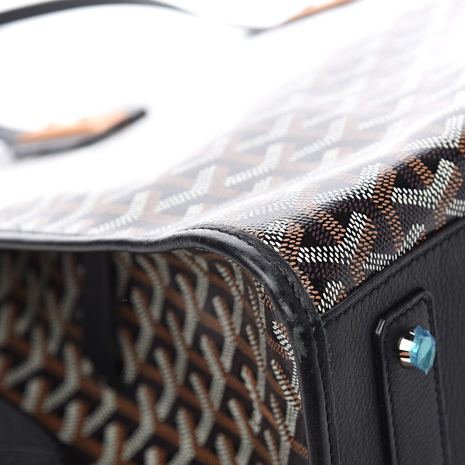 Goyard Goyardine Marquises Tote Black 9 of 11