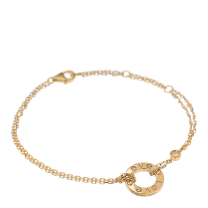Cartier 18K Yellow Gold Diamond LOVE Bracelet 1 of 7