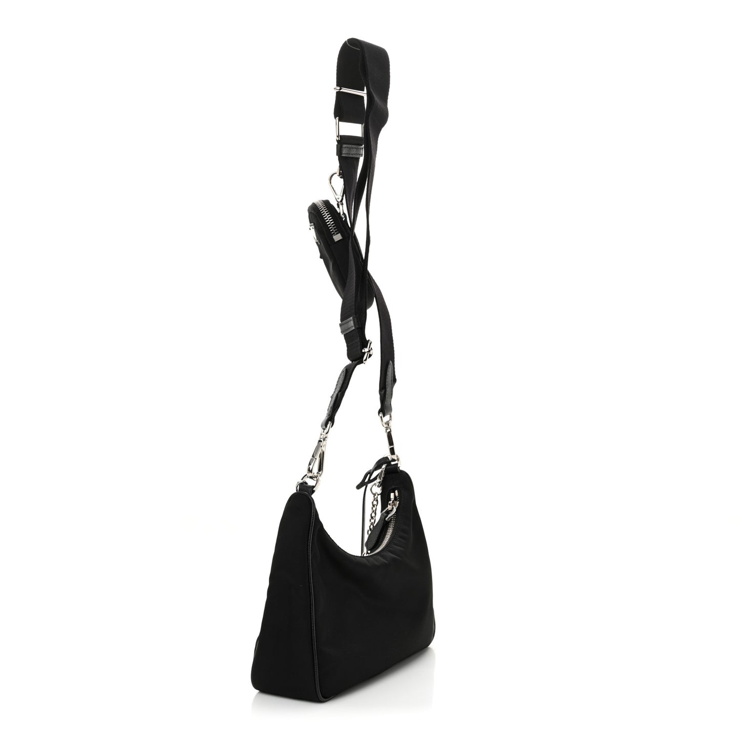 Nylon Re-Edition 2005 Shoulder Bag Black