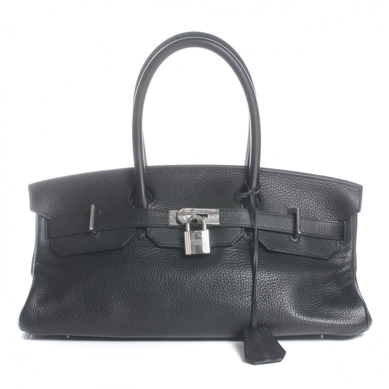 Hermes Taurillon Clemence JPG Birkin 42 Black 1 of 9