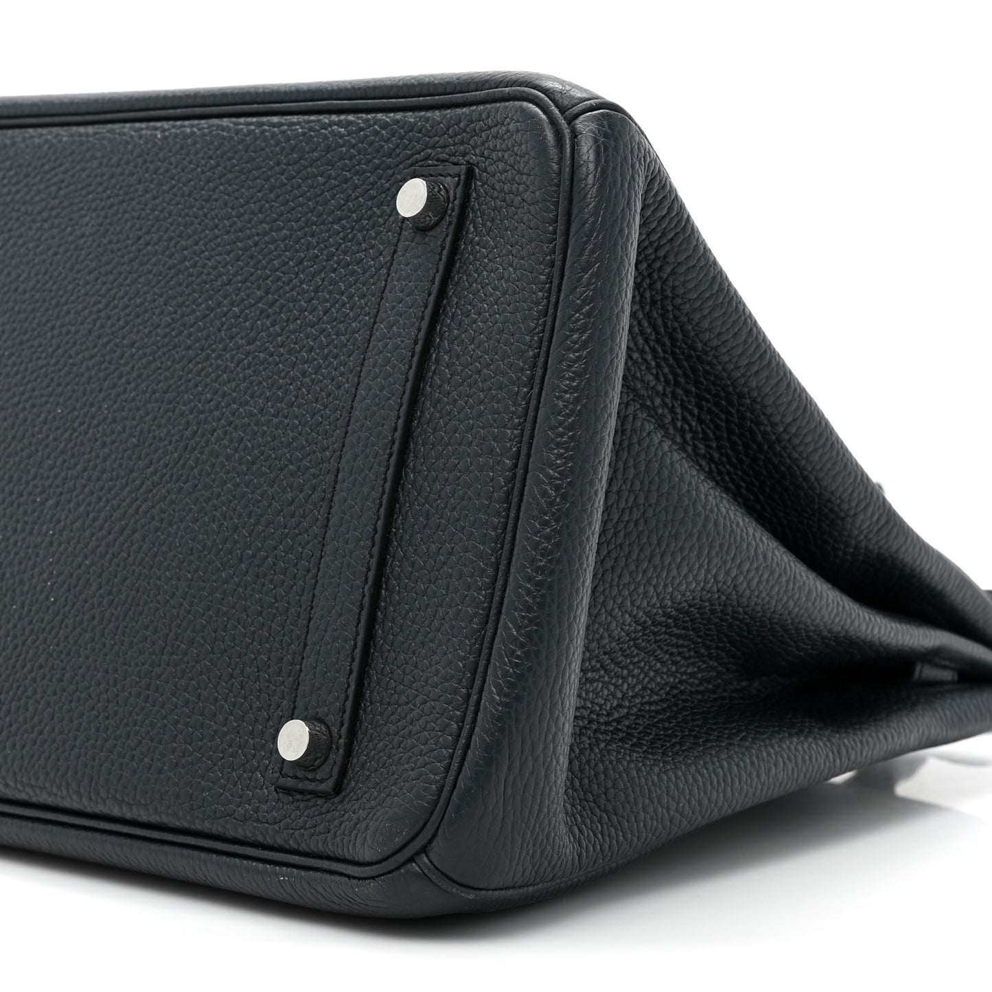 Togo Birkin 35 Bleu Obscur