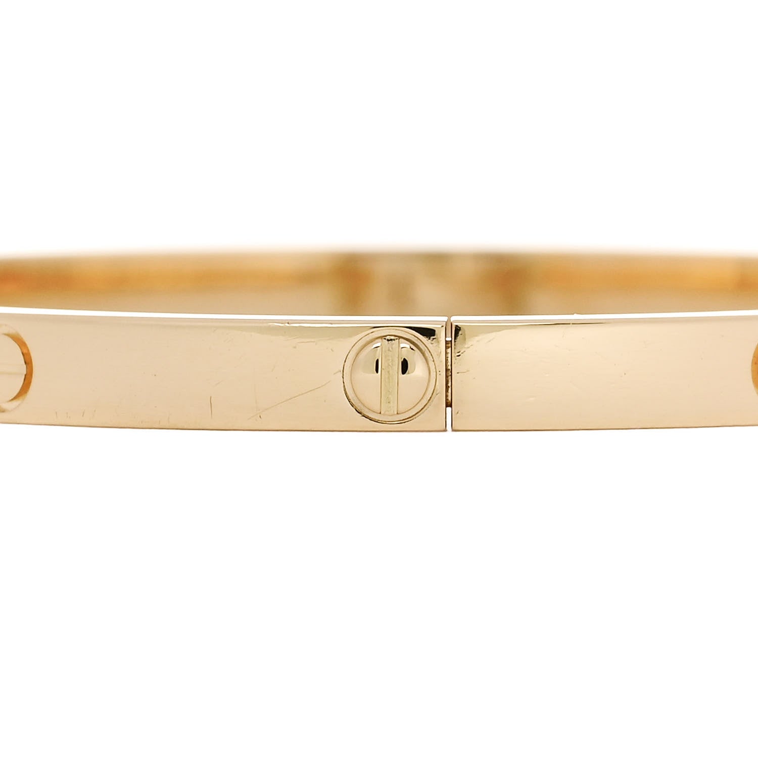 Cartier 18K Yellow Gold Small LOVE Bracelet 16 4 of 8