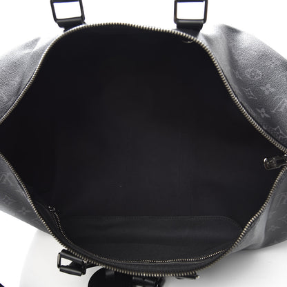 Louis Vuitton Monogram Eclipse Keepall Bandouliere 45 7 of 14