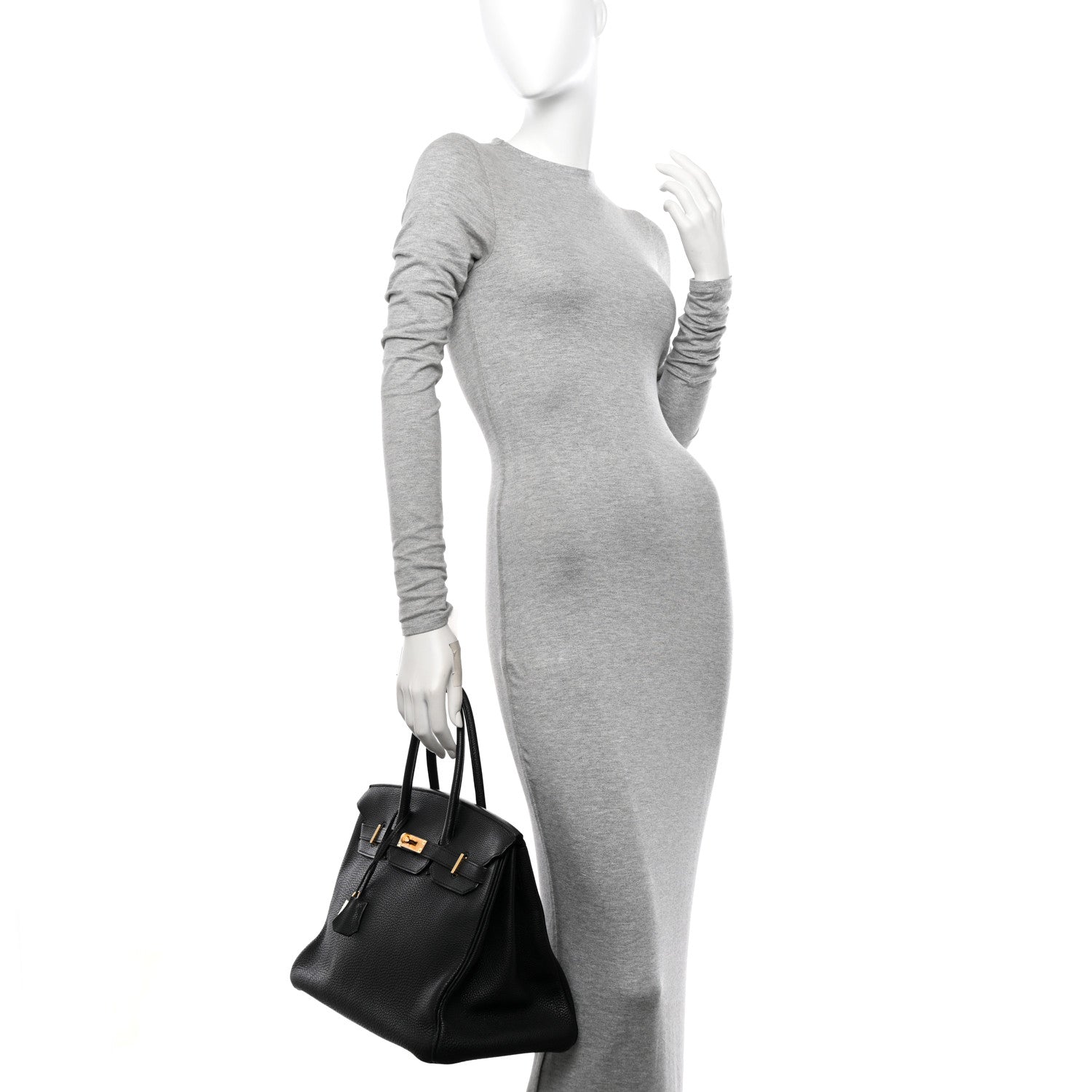 Hermes Togo Birkin 35 Black 2 of 13
