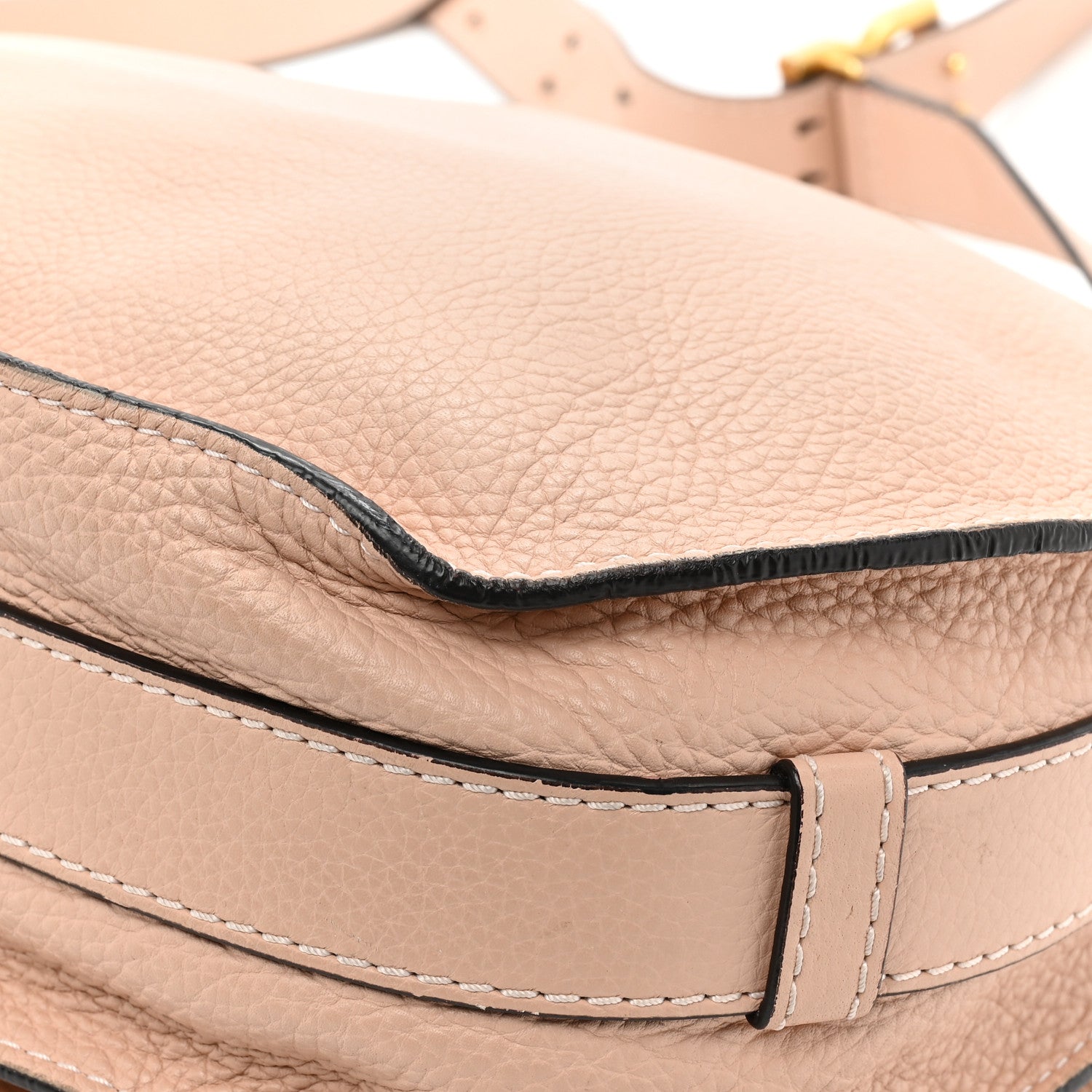 Chloe Calfskin Medium Marcie Saddle Bag Blush 17 of 17