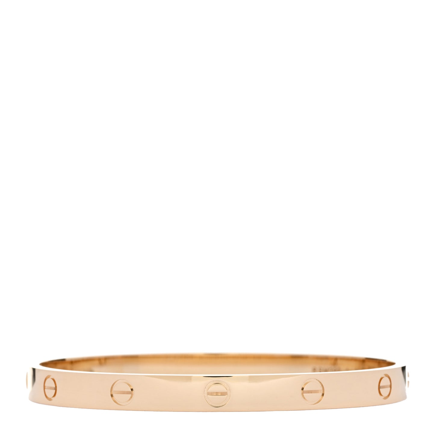 18K Yellow Gold LOVE Bracelet 19