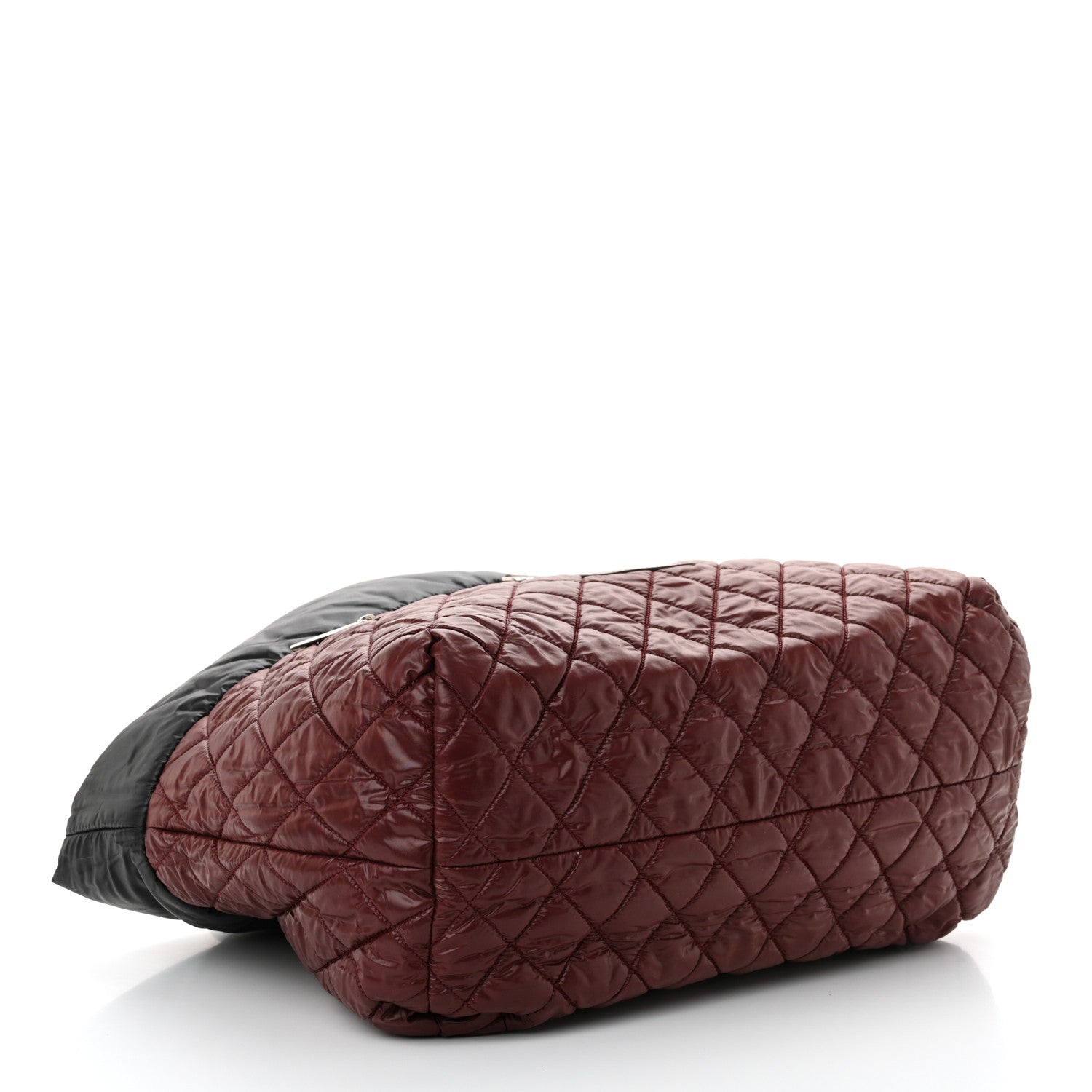 Chanel Lambskin Quilted Large Coco Cocoon Reversible Tote Black 7 of 18