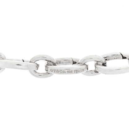 Tiffany Sterling Silver Oval Clasping Link Necklace 4 of 4