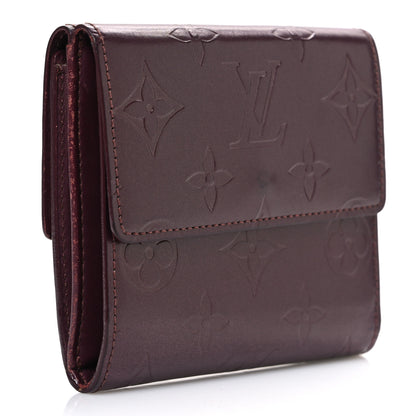 Louis Vuitton Vernis Elise Wallet Amarante 3 of 8