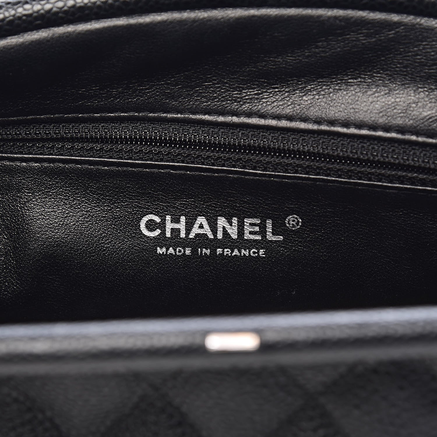 Chanel Caviar Quilted Timeless Clutch Black 6 of 13