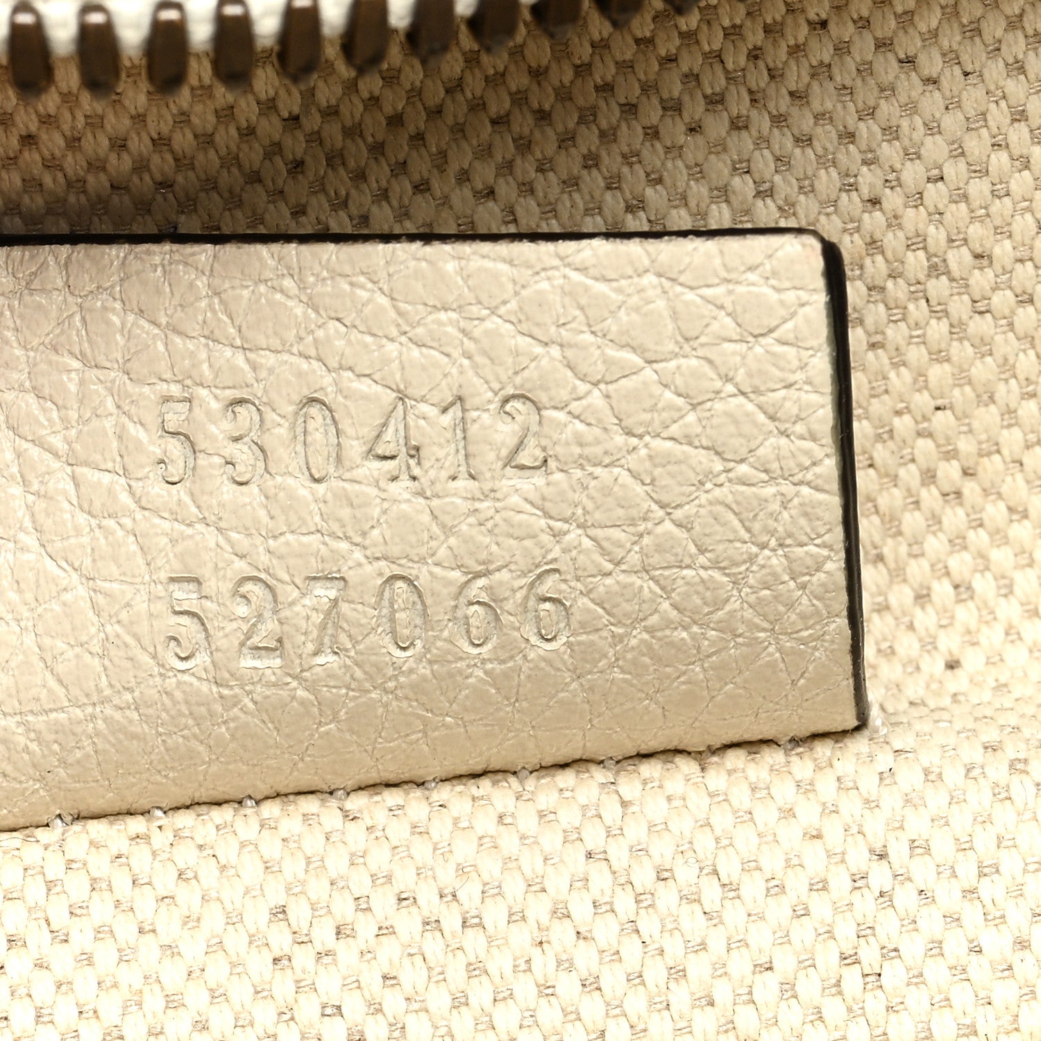 Gucci Grained Calfskin Small Logo Belt Bag White 7 of 9