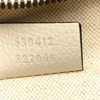 Gucci Grained Calfskin Small Logo Belt Bag White 7 of 9