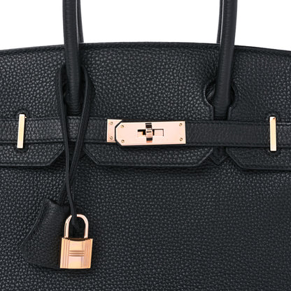 Hermes Togo Birkin 30 Black 8 of 10