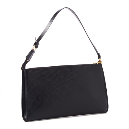 Louis Vuitton Epi Pochette Accessories 24 Black 3 of 8