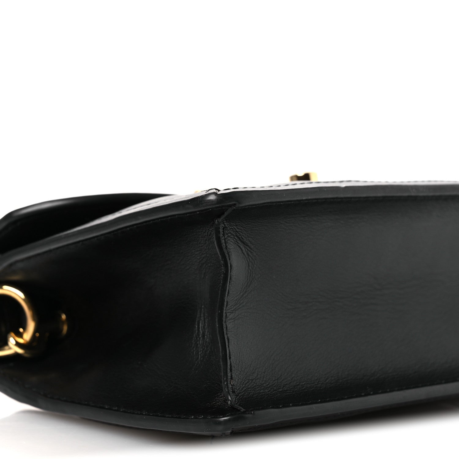 Gucci Calfskin GG Matelasse Mini Top Handle Shoulder Bag Black 9 of 10