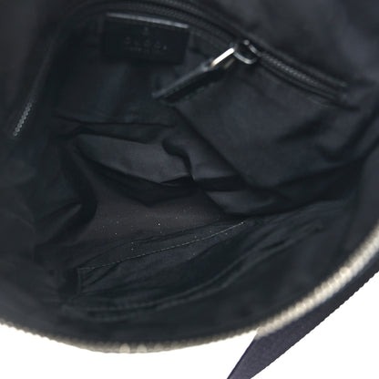 Gucci GG Supreme Monogram Web Messenger Bag Black 5 of 9
