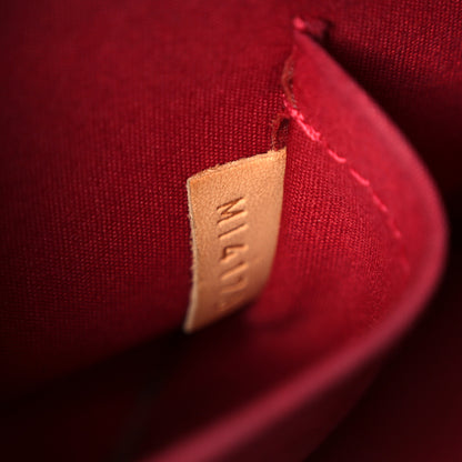 Louis Vuitton Vernis Alma BB Cherry 7 of 10