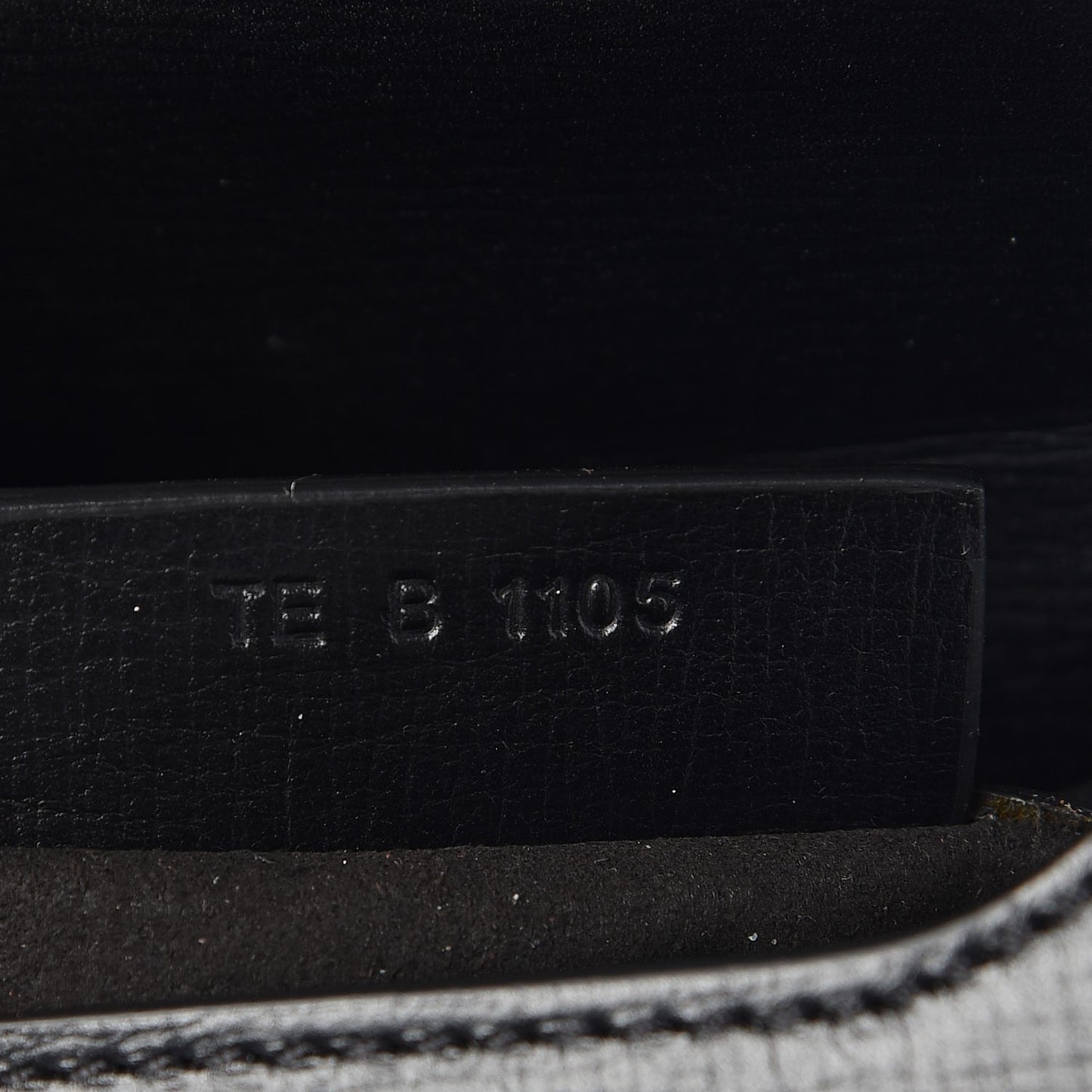 Textured Calfskin Mini Pandora Box Crossbody Bag Black