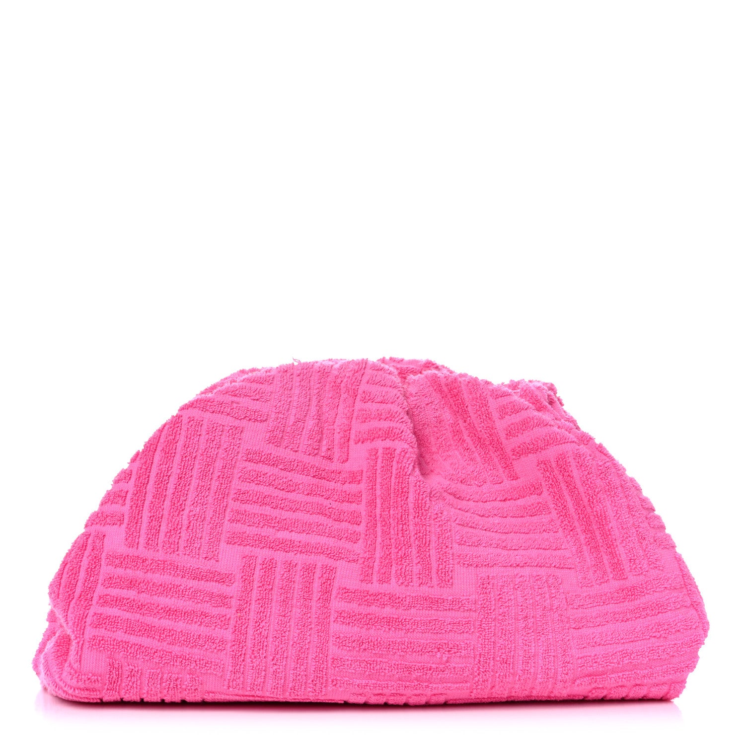 Bottega Veneta Sponge Fabric The Pouch Clutch Bonbon 1 of 9