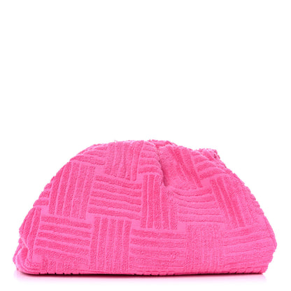 Bottega Veneta Sponge Fabric The Pouch Clutch Bonbon 1 of 9