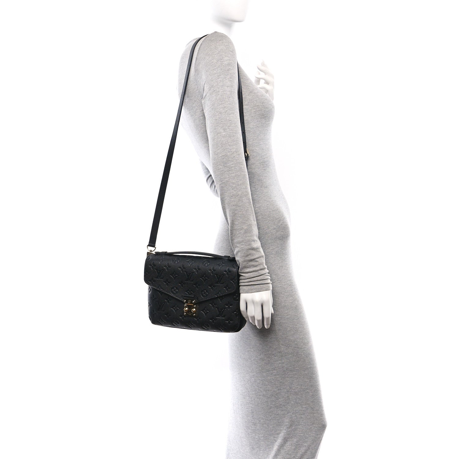 Louis Vuitton Empreinte Pochette Metis Black 2 of 11