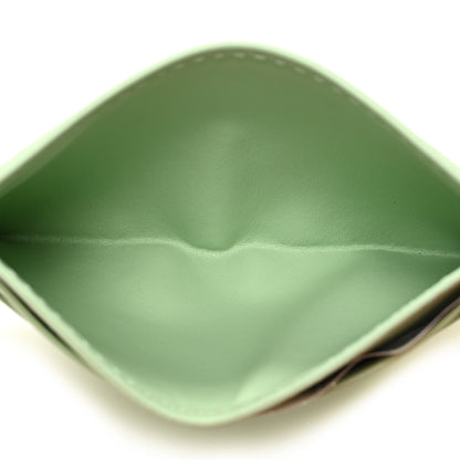 Bottega Veneta Nappa Intrecciato Card Holder Fresh Mint 5 of 8