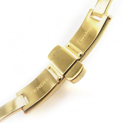 Fendi Stainless Steel 22mm Orologi Quartz Watch Gold 5 of 6